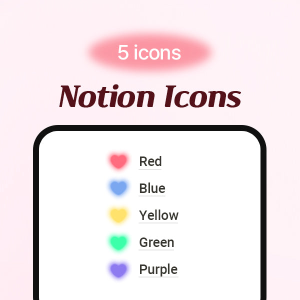 Free Blurry Heart Notion Icons & Covers Notion Icon & Cover