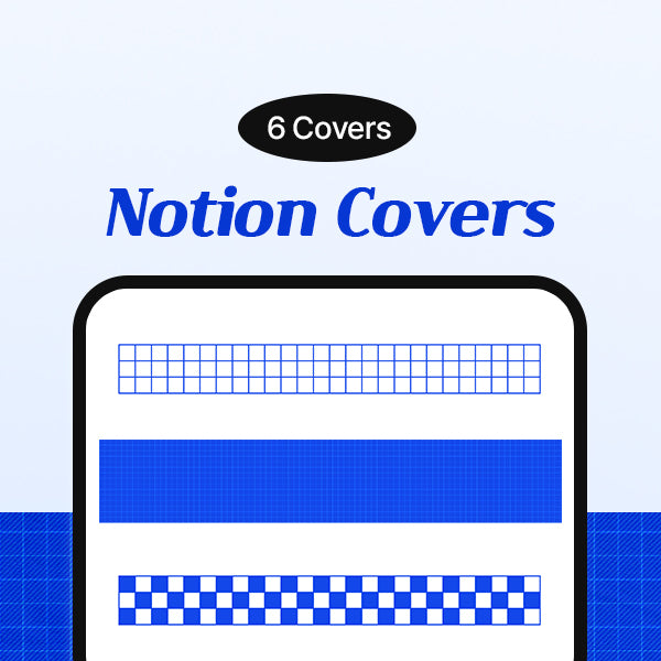 Cobalt Blue Notion Cover Pack Notion Image