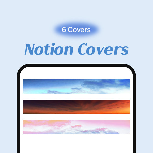 Nature Aesthetic Painting Notion Cover Pack Loraticon : Notion Icons, Covers, templates