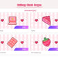 Retro Magical Girl Images Bundle  For Notion Notion images
