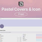 Free Notion Pastel tone Icons and Cover images